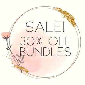 ✨30% off bundles of 3 or more items!✨